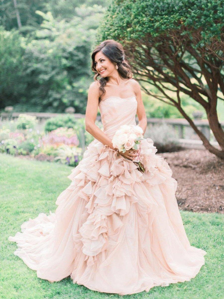 Pink Wedding Dresses | Pronovias